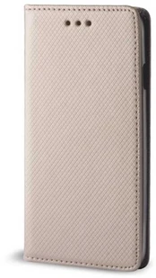 Dėklas Smart Magnet case for Xiaomi Redmi 13 4G auksinis kaina