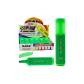 Lean Highlighter Marker For Notes School Office Neon Intense Žalias kaina