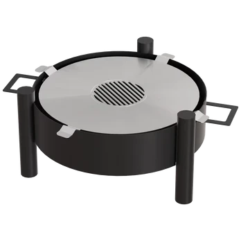 KRATKI ROTONDO GRILL metalinė laužavietė