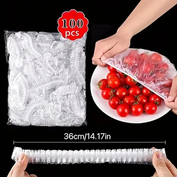 elastingi maisto uždangalai, 100 vnt