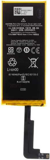 Dėklas For_Google G025E-B Google Pixel 4a 5G Baterija 3885mAh Li-Pol (OEM)