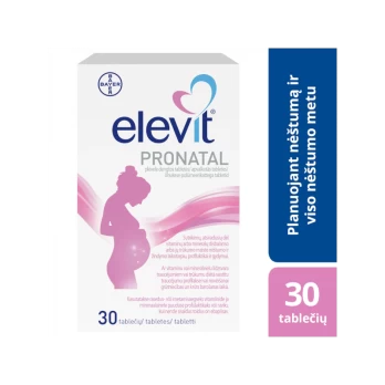 ELEVIT PRONATAL plėvele dengtos tabletės N30