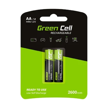 GREENCELL GR05 Green Cell 2x Akumulator AA HR6 2600mAh