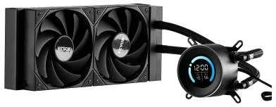 Vandens aušintuvas su 120 mm ventiliatoriais Intel AMD