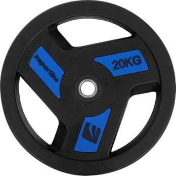 Guma padengtas svoris 30mm inSPORTline Herk 20kg