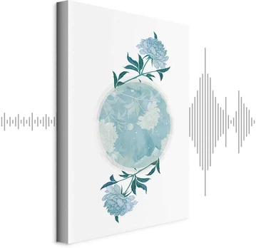 Artgeist Paveikslas - Floral Planet (1 Part) Vertical