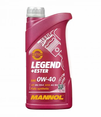 Variklio alyva Mannol 7901 Legend+Ester 0W-40, 1 l