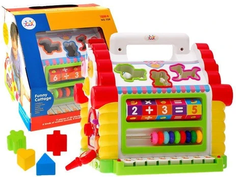 Hola Edukacyjny INTERAKTYWNY MULTIDOMEK dźwięk ZA0024
