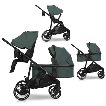 EasyGo Duoflex Sage Green Vežimėlis 2 in 1