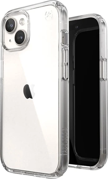 Speck Presidio Perfect-Clear – dėklas, skirtas iPhone 15 / iPhone 14 / iPhone 13 (Clear)