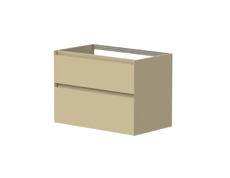 Apatinė spintelė Kame Loft 80 cm, lininė