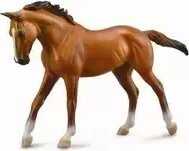 Figūrėlė Collecta KLACZ RASY THOROUGHBRED MAŚCI CHESTNUT - DELUXE