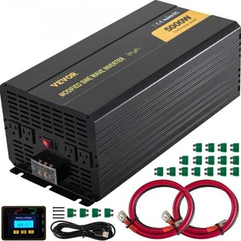 5000W galingumo keitiklis iš 12V į 120V