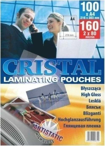 Argo Lipni folija laminavimui A4 ARGO 330480 80mic 100 vnt.