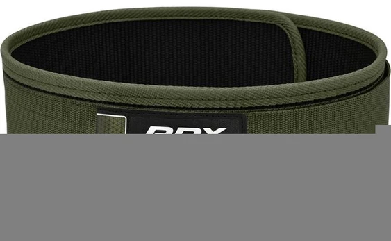 Sunkiosios atletikos diržas RDX RX1, žalia, S