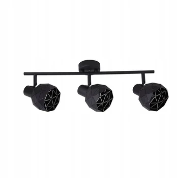 Light Prestige Reus 3 juodas Led lubų šviestuvas