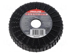 Grinding wheel | 120mm | flat,with rasp kaina