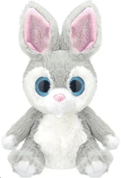 Pliušinis žaislas Wild Planet Rabbit, pilkas, 15 cm kaina