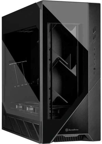 SilverStone ALTA F2, Big-Tower-case - juodas, Tempered Glass
