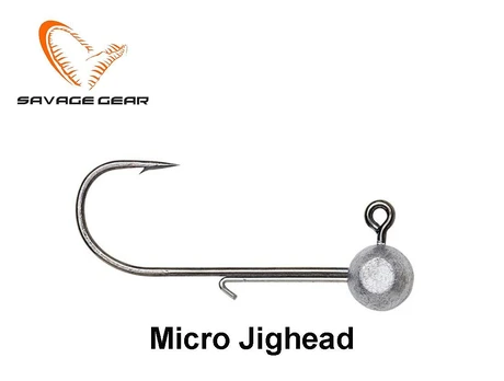 Savage Gear Micro Jighead Galvakabliai Kabliuko dydis 4 1.5 g