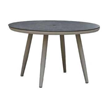 Stalas SILVA D120xH75cm, pilkšvai smėlio spalvos