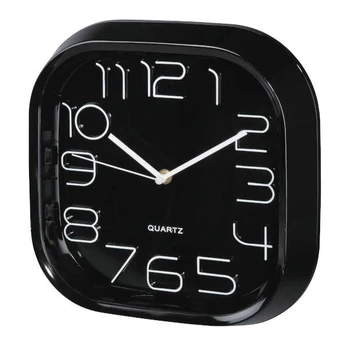 Sieninis laikrodis HAMA PG-280 Wall Clock silent black