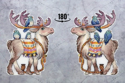 Cross stitch kit "Fairytale deer" SR-928