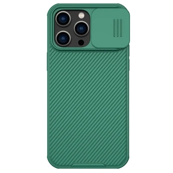 Dėklas Nillkin CamShield Pro Case (PC and TPU) iPhone 14 Pro Žalias