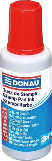 Tušas antspaudams 30ml, raudonas kaina