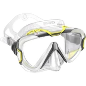 Nardymo Kaukė Mares Pure Wire Mask White Silicone-Yellow kaina