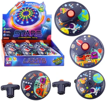 Šviečiantis kosminis diskas Spinning Top (1 vnt.)