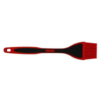Silikoninis teptukas Zyle ZY010RBR, raudonas, 27,5 cm