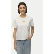 Vero Moda Marškinėliai Sara 10311633 Balta Regular Fit