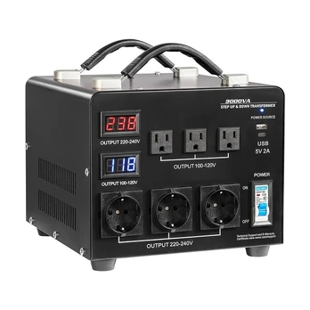 3000VA automatinis transformatorius su LCD ekranu