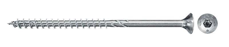 Medsraigčiai TORX 4,5x60 balti 100