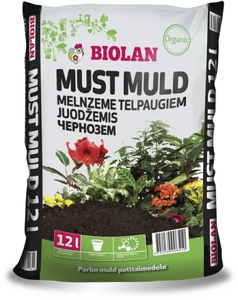 Biolan Melnzeme 12 l