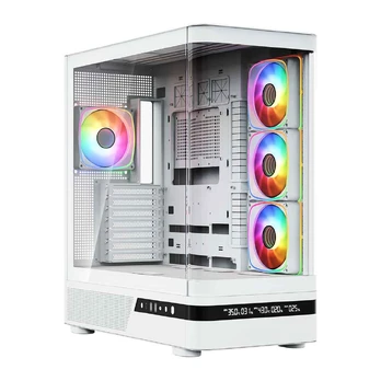 Modecom PC case Volcano AQ200 ARGB MIDI WHITE