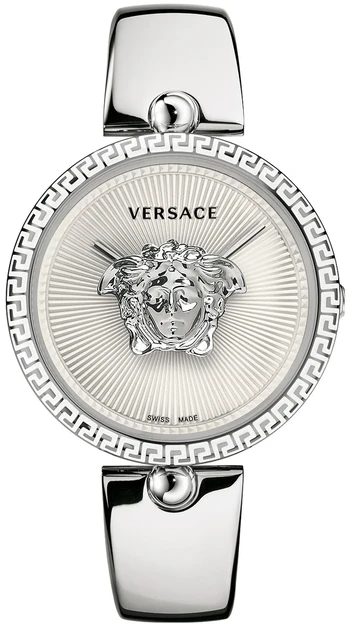 Versace Palazzo Empire moteriškas laikrodis sidabrinis 39 mm