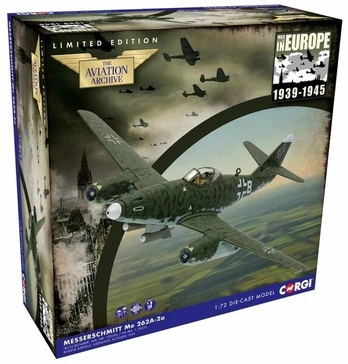 Diecast Modelis Corgi AA35712 Messerschmitt Me 262A-2a Blitz Bomber 1/72