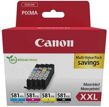 CANON CLI-581XXL Ink Cartridge C/M/Y/BK | 1998C006