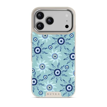 Blue Gaze - iPhone 17 Pro Max Case, Elite Light (MagSafe) / Silver