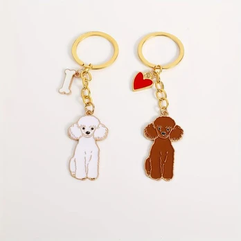 Šuns pakabukas, Bone White Teddy + Love Brown Teddy