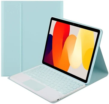Strado Dėklas klaviatūra Bluetooth do Redmi Pad SE (Žydra)