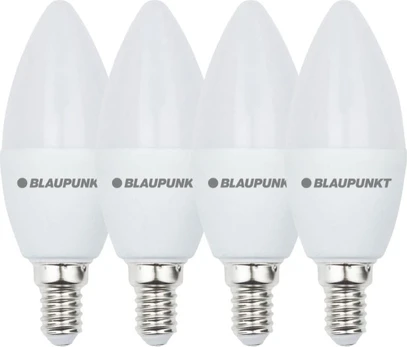 Blaupunkt LED lamp E14 6,8W 4pcs, warm white