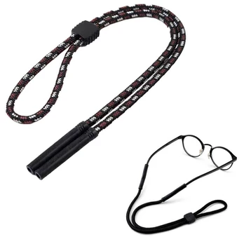 Reguliuojamas Storas Akinių Dirželis 33 Cm – Juoda/Balta/Ruda, 33