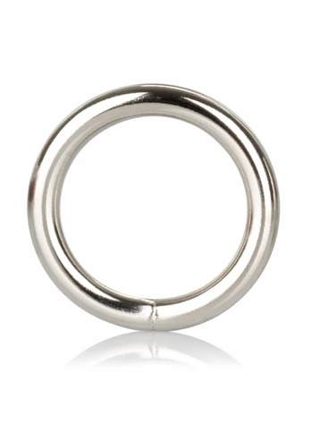 Silver Ring Small Steel Enhancer by Silver - Polished Finish, Compact Size