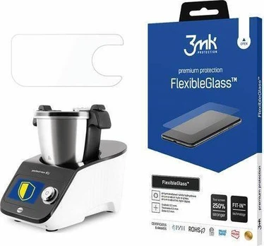 Apsauginis stiklas 3mk FlexibleGlass™ screen protector, skirtas Eldom Perfect MIX2 MFC2500