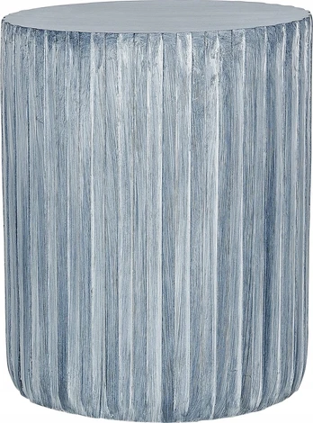 Beliani Šoninis staliukas AMARO 39 cm 39 cm pilkas