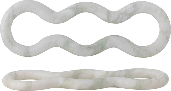 Bloomingville - Vivien Trivet - Green - Marble