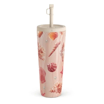 Seashells - Travel Mug, 700 ml / Straw